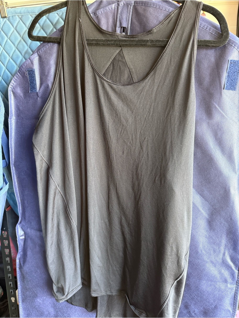 lululemon athletica Black Scoop-Back Athletic Tank